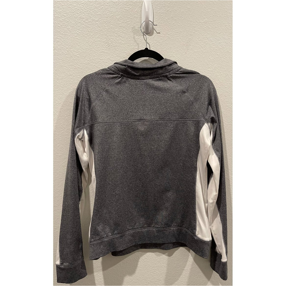 PINK Ultimate Quarter Zip Grey Sweatshirt - Picture 3 of 3